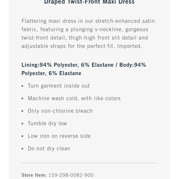 Abercrombie Draped Twist Front Maxi Dress Blue Size Small - Picture 10 of 10